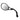 Bike Attitude sidespejl venstre justerbar stort HD-glas til 21-26mm styr