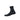 Performance Mid Socks Black M-L (Shoe 41-44)