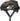 Cykelhjelm Abus Airbreaker i sort og guld, elegant design med ventilationshuller, set fra siden.