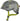 Cykelhjelm Abus Smiley 3.0 LED Grey Space: Grå cykelhjelm med LED-lys, designet til børn, fra Abus Smiley 3.0 serien.