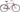 Cykel ved navn "Bike by Gubi 7 Gear Herre Bordeaux" i bordeaux farve med 7 gear, set fra siden.