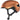 Cykelhjelm Abus Hud-Y Goldfish Orange, en orange cykelhjelm med moderne design og ventilation, perfekt til sikker cykling.