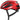 Rød Wingback Performance hjelm med aerodynamisk design og ventilationshuller, set fra siden.