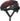 Cykelhjelm Abus Airbreaker Black Red: Sort og rød cykelhjelm fra Abus med aerodynamisk design og ventilationshuller.