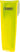 Produktbillede af Lumino Indicator Light Yellow, en gul cykellygte med indikatorfunktion, der er monteret på en cykel.