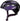 Sort og violet Abus Youn-I 2.0 cykelhjelm med moderne design, perfekt til sikker cykling.